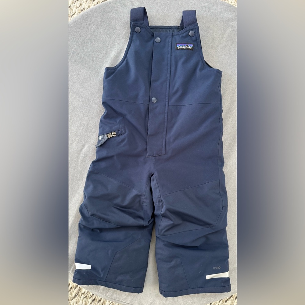 PATAGONIA Baby Snow Pile Bibs (2T)